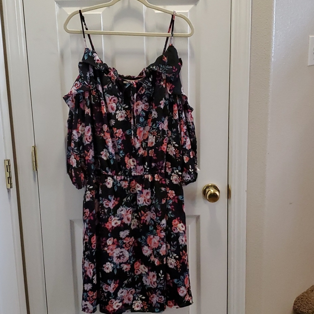 Liberty Love Over the shoulder dress